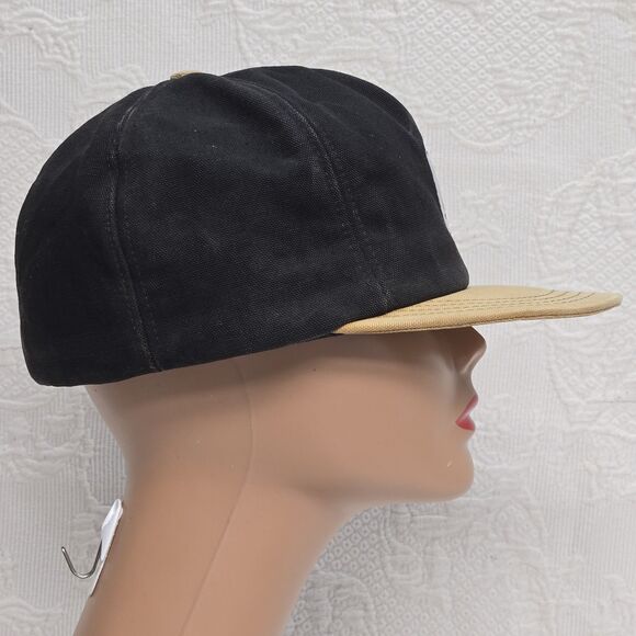 Carhartt Cap Fitted Mens Large Canvas Quilted Duck Hat Ear Flap Made USA Warm - Picture 3 of 12